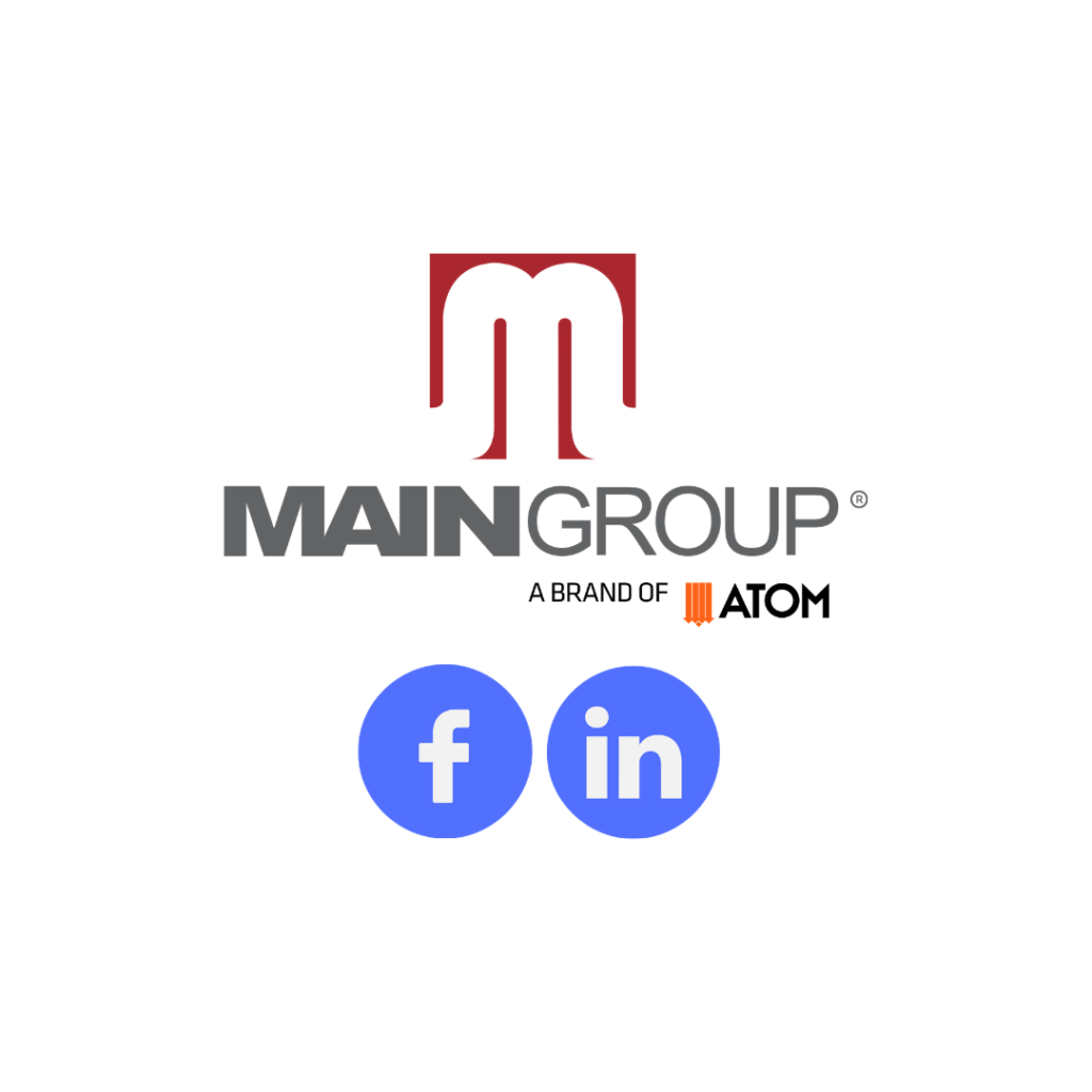MAIN GROUP TECHNOLOGIES IS ON FACEBOOK AND LINKEDIN! - MainGroup